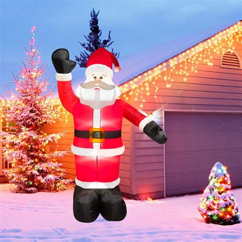 inflatable mrs santa claus|outdoor christmas inflatables clearance sale.